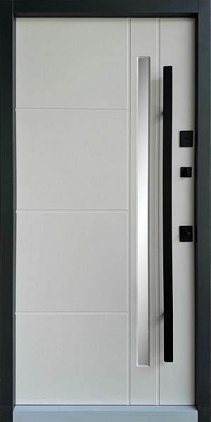 Magda doors 926.1/103С тип 4.0.1+терморозрив дуб англ/біла емаль ED118 фото