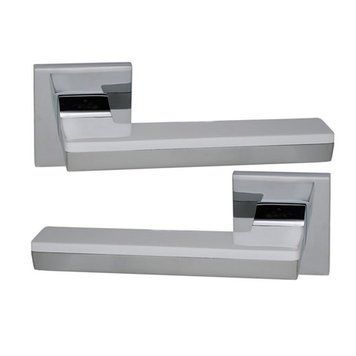 Ручка на розеті Genrich R77.722 WH/CP білий/хром 1230 фото