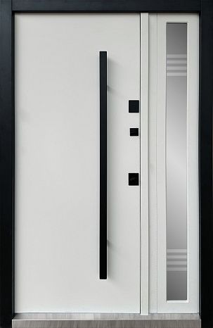 Magda doors 731.1/0 СП5 тип 6.3+терморозрив крафт золотий/вст чорна/дуб порцеляновий ED190 фото