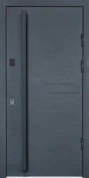 Magda doors 846.1/154C тип 4.0.1+терморозрив чорний/норд антискретч ED205 фото