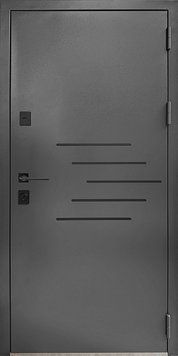 Magda doors 834.1/0 тип 15 RAL7024/біла емаль ED206 фото