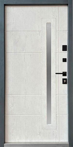 Magda doors 815/146 СТРN2 тип 4.0.11+терморозрив сірий/крафт білий ED194 фото