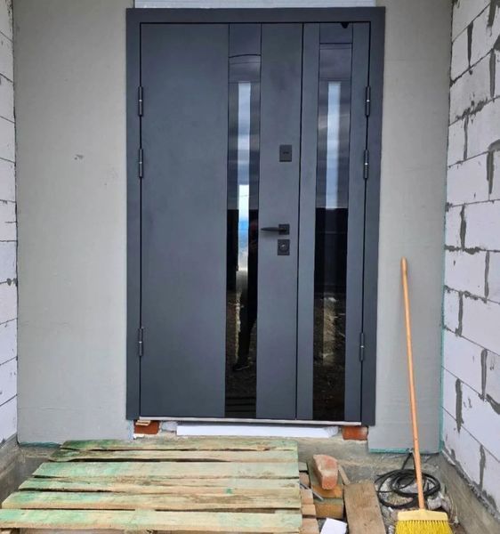 Magda doors 815/146 СТРN2 тип 4.0.11+терморозрив сірий/крафт білий ED194 фото
