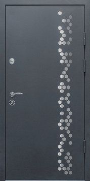 Magda doors ОРНАМЕНТ тип 4.0.1+терморозрив сірий/антрацит ED114 фото