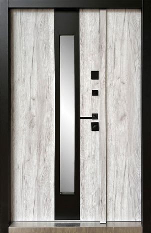 Magda doors 720.1 тип 6.3+терморозрив графіт/крафт білий (1200) ED129-1 фото