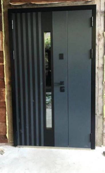 Magda doors 720.1 тип 6.3+терморозрив графіт/крафт білий (1200) ED129-1 фото