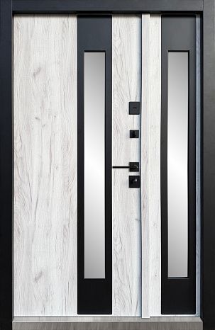 Magda doors 720.1 C_C тип 6.3+терморозрив графіт/крафт білий ED209-1 фото