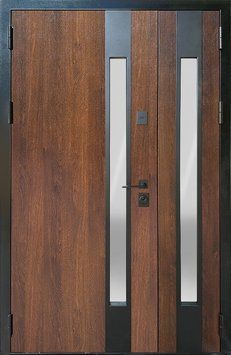 Magda doors 719.1/148 тип 16 дуб брондзовий/біла емаль (1200) ED130 фото