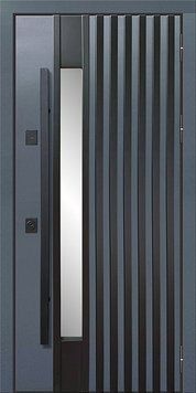 Magda doors 720.1 C ТЧ тип 6.3+терморозрив графіт/крафт білий ED211 фото