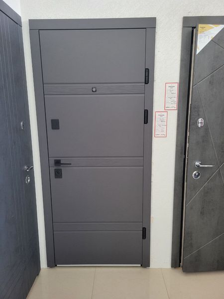 Magda doors 323/177 софт елегантно-сірий/біла емаль ED132 фото