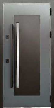 Magda doors 740.1/0.1С тип 16 графіт/біла емаль ED134 фото