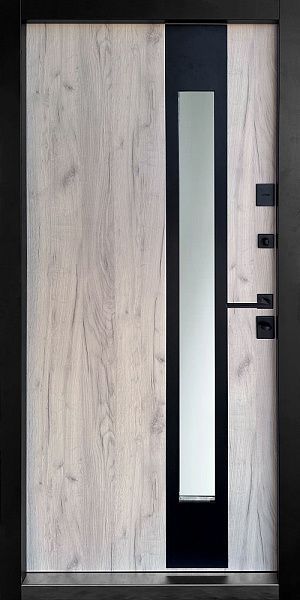 Magda doors 720.1/0.1 тип 6.3+терморозрив графіт/крафт білий ED117 фото